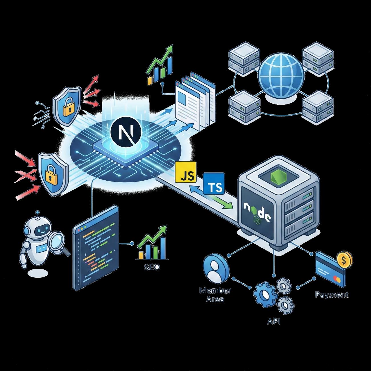 Architecture backend Node.js scalable pour applications web